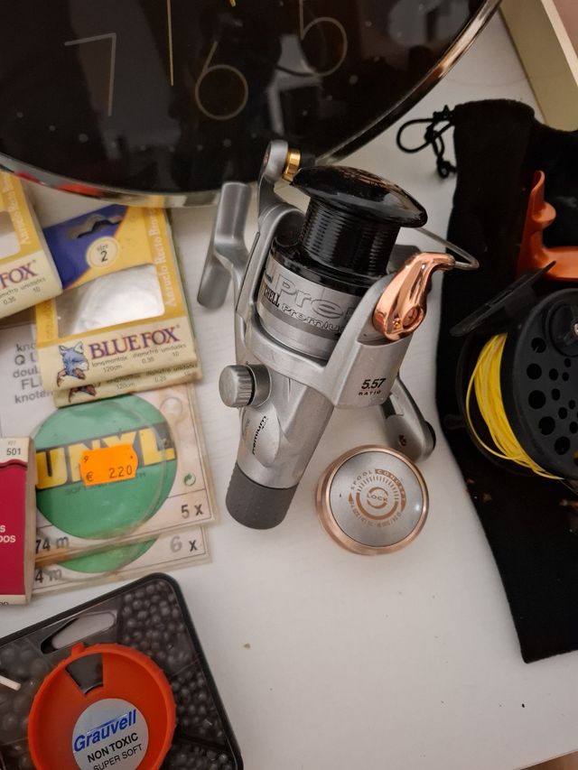 Carrete Pesca + Lote