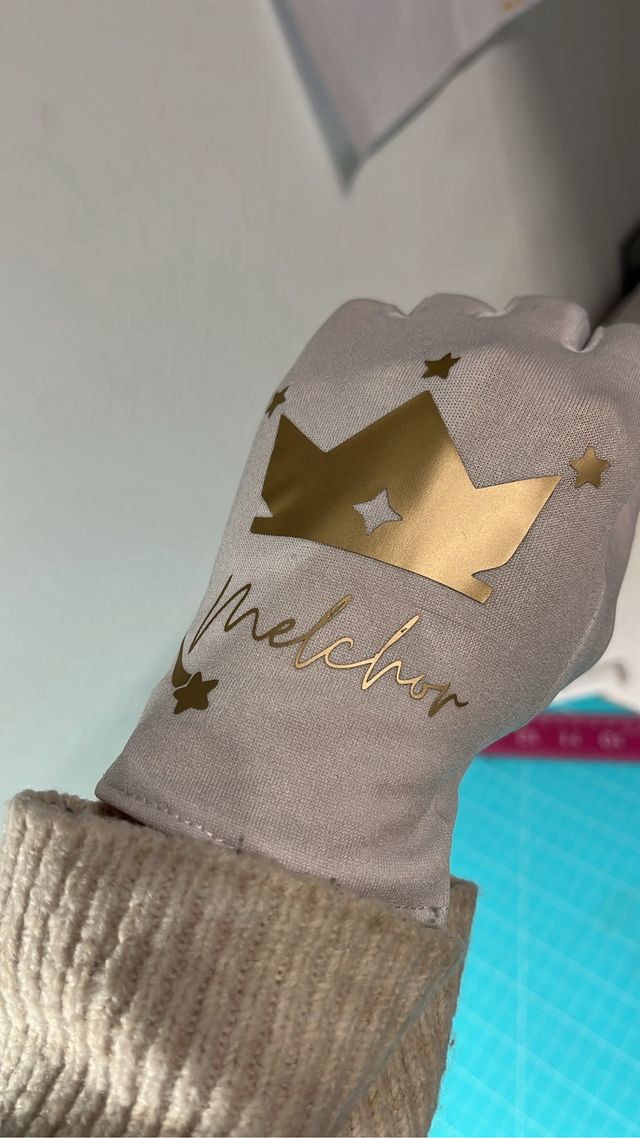 Guante y carta personalizada Reyes Magos