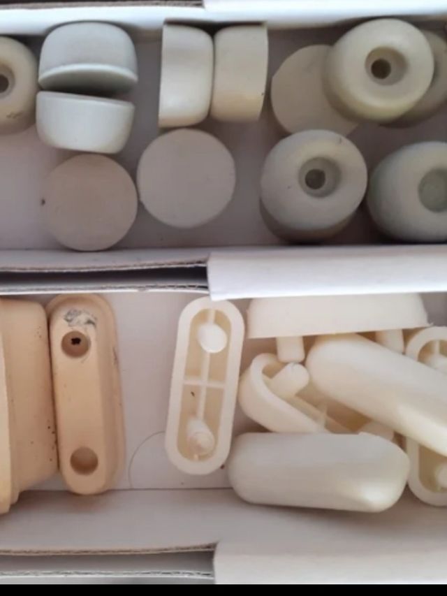 Topes de goma  para tapas de WC.