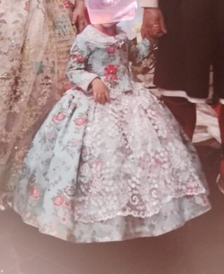 Traje fallera niña de 2 a 6 años 