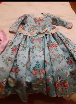Traje fallera niña de 2 a 6 años 