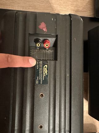 Altavoces acoustic control 125W 8 ohmios