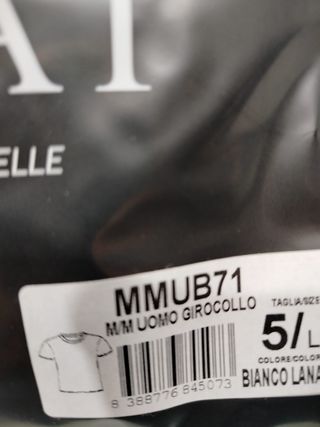 4 maglie intime uomo