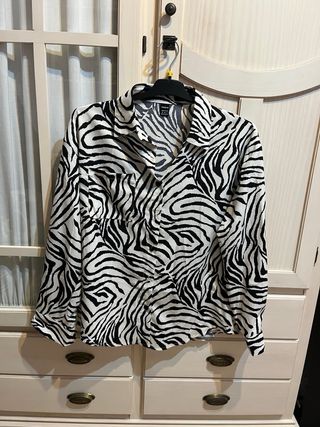Camisa cebra shein