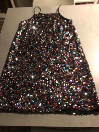 Vestido lentejuelas fiesta