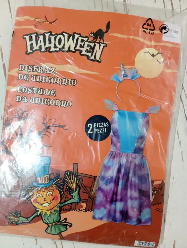 Disfraz unicornio niña