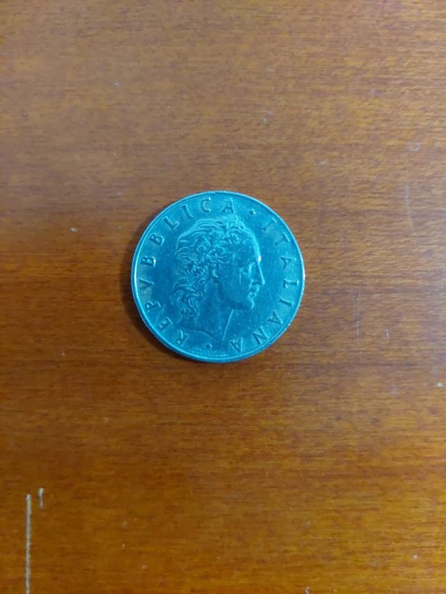 moneta da 50 lire del 1955