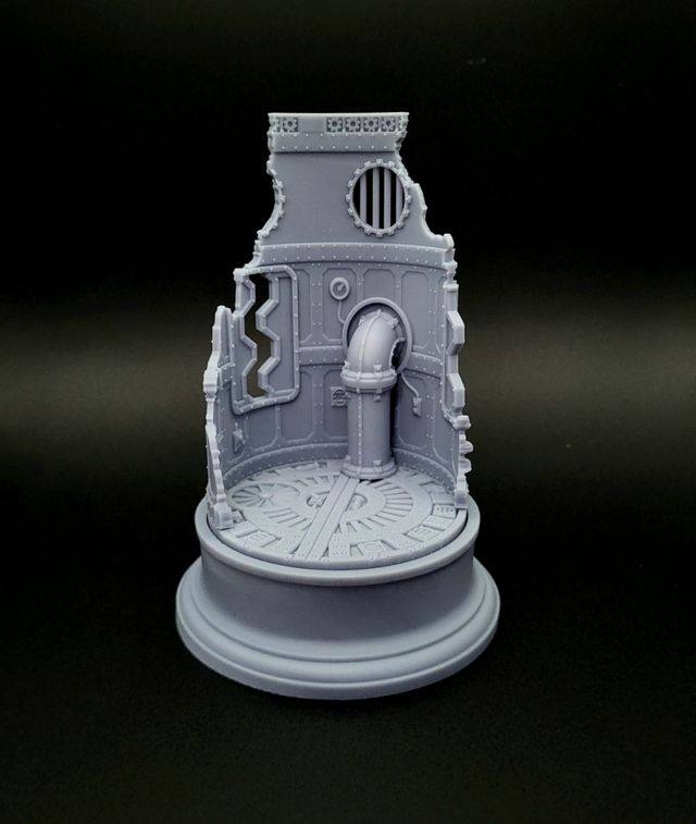 Peana escénica gótica miniaturas