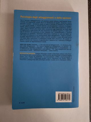 Psicologia degli atteggiamenti e delle opinioni
