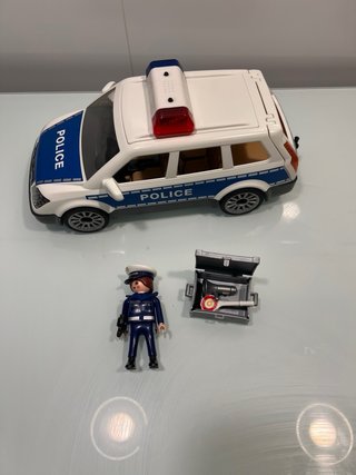 Coche policia playmobil
