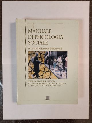 Manuale di psicologia sociale