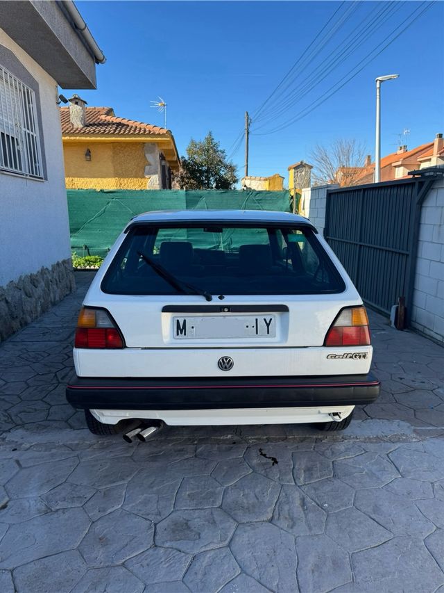 Alquiler rodajes Volkswagen GOLF GTI MK2