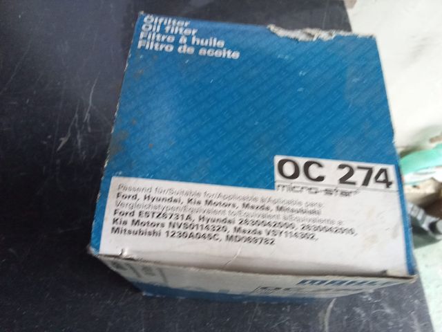 Filtro de aceite OC 274