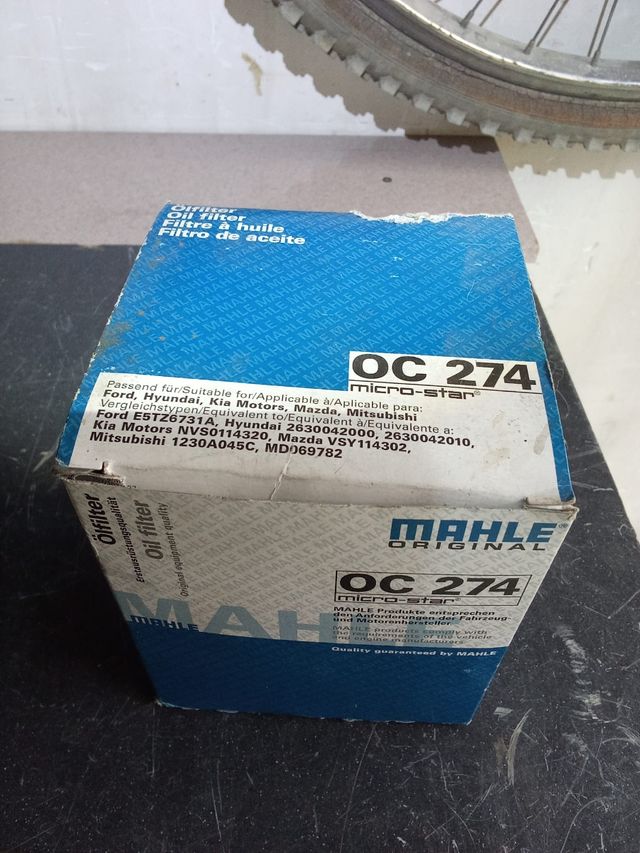 Filtro de aceite OC 274