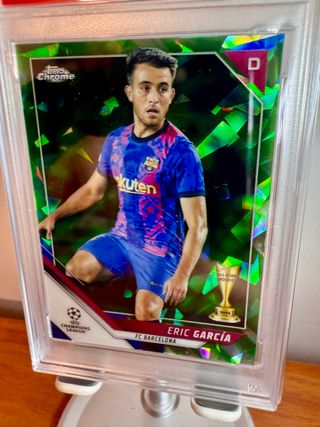 ⚽ Cromo numerado 25 de 75 ERIC GARCIA 👉 PSA 10