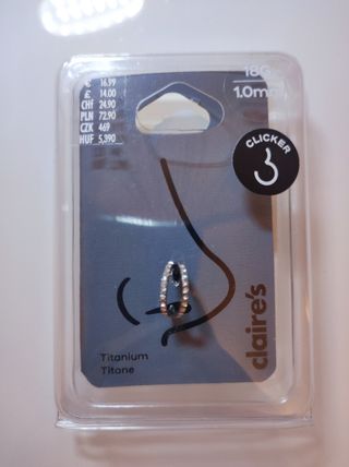 Piercing doble influencers Claire's