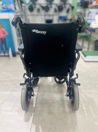 Silla de ruedas acero BREEZY PREMIUM