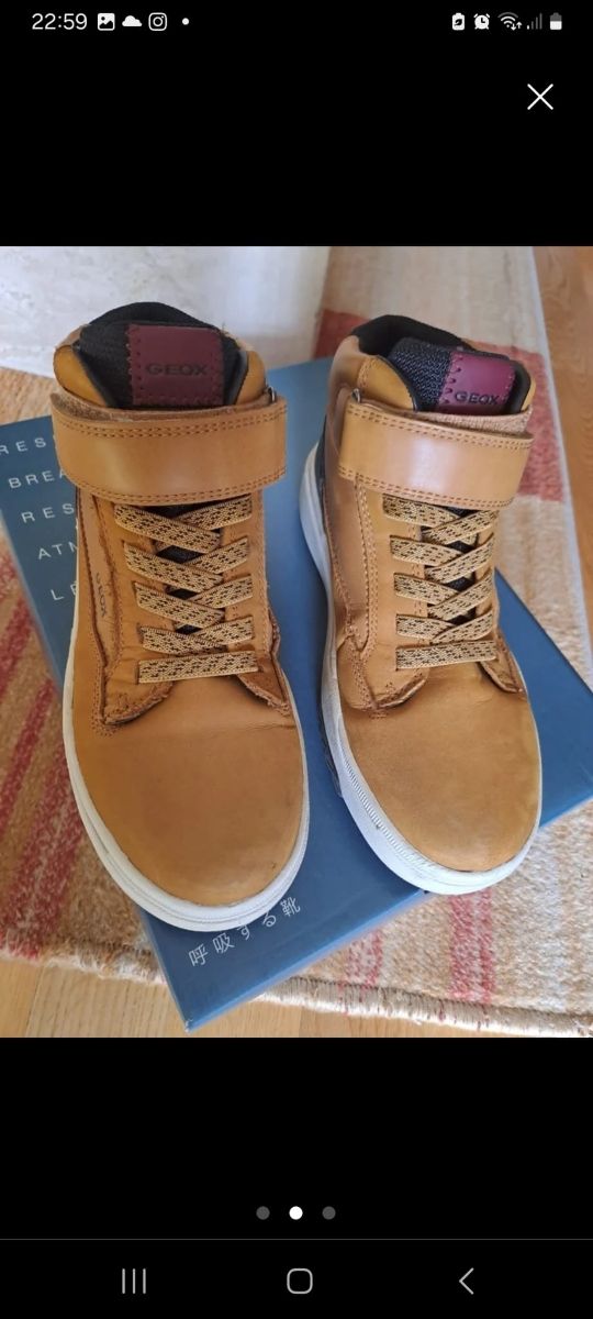 Botas Geox Amphibiox talla 35