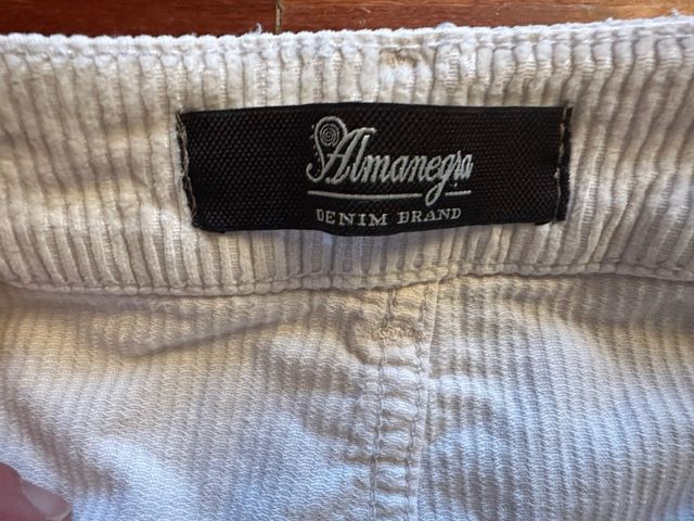 Pantalone donna velluto coste tg 38