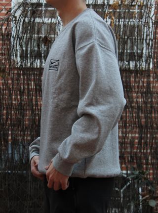 Sudadera Gris Nike x Stussy