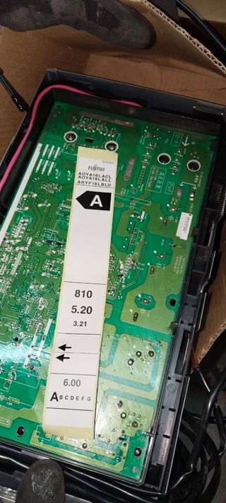 Placa fujisu modelo 18