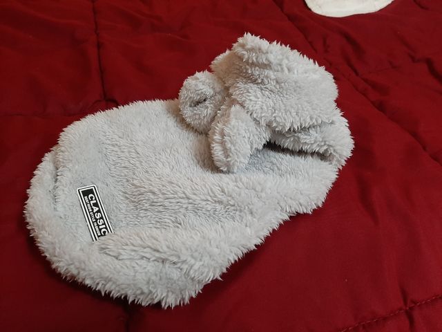 Abrigo de peluche para 🐕