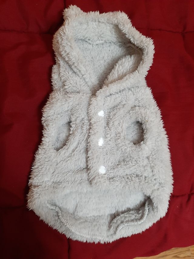 Abrigo de peluche para 🐕