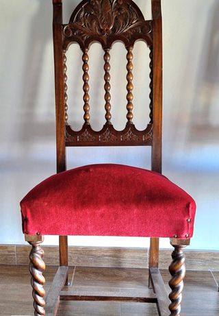 Mesa madera castaño