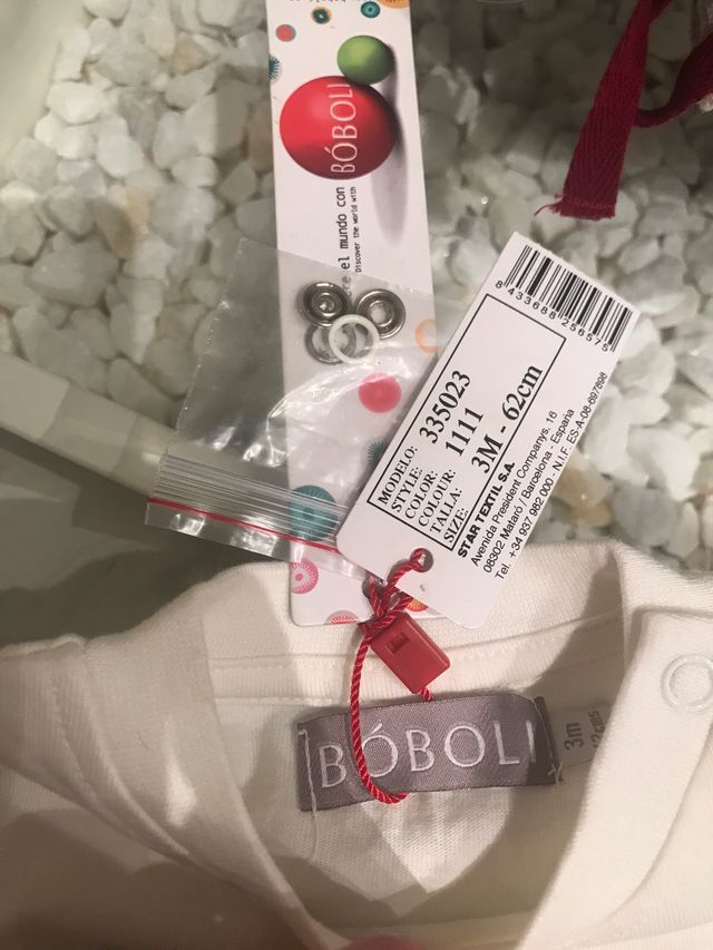 Camiseta bebe Bobli talla 3 meses Pvp 25 Nuevo c e