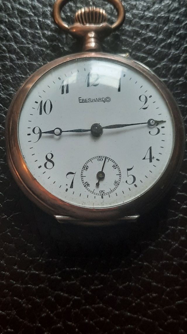Eberhard da tasca in argento fine 800