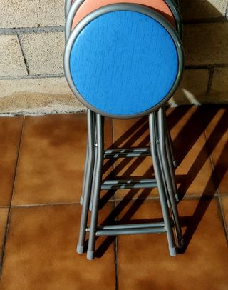 Taburete plegable