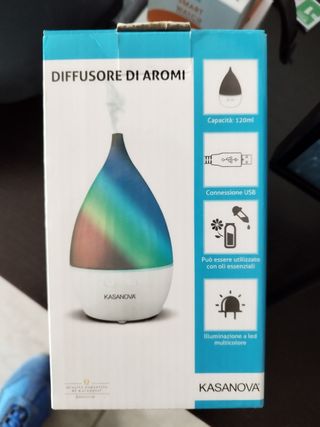 Diffusore elettrico di aromi a, luce led