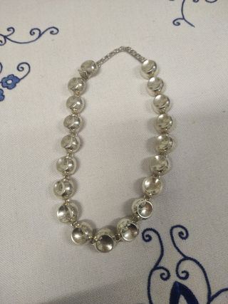 Gargantilla de Plata con sello de plata