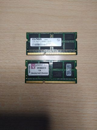 Memoria Portátil Ram 4G