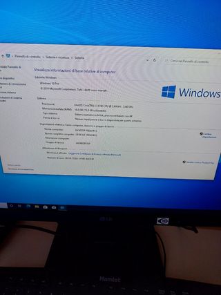 Computer fisso lenovo M720s 