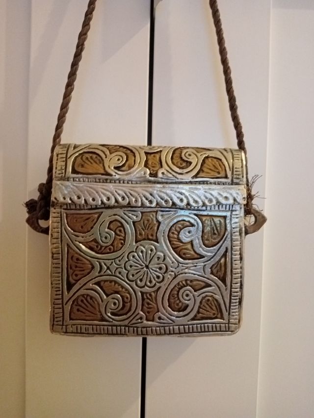 Bolsito metalico ceremonia