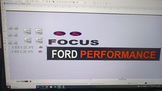 Maqueta ford focus st line miniatura