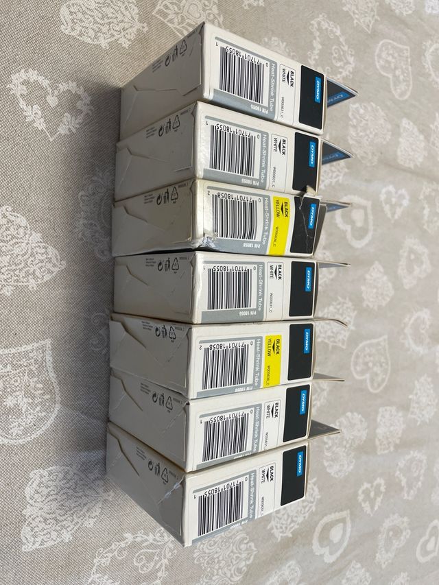 Heat shrink tube DYMO etichette termorestringenti