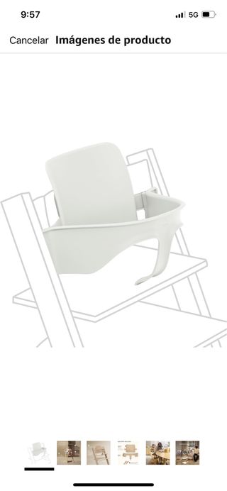 Tripp Trapp Baby Set 2 de Stokke Blanco
