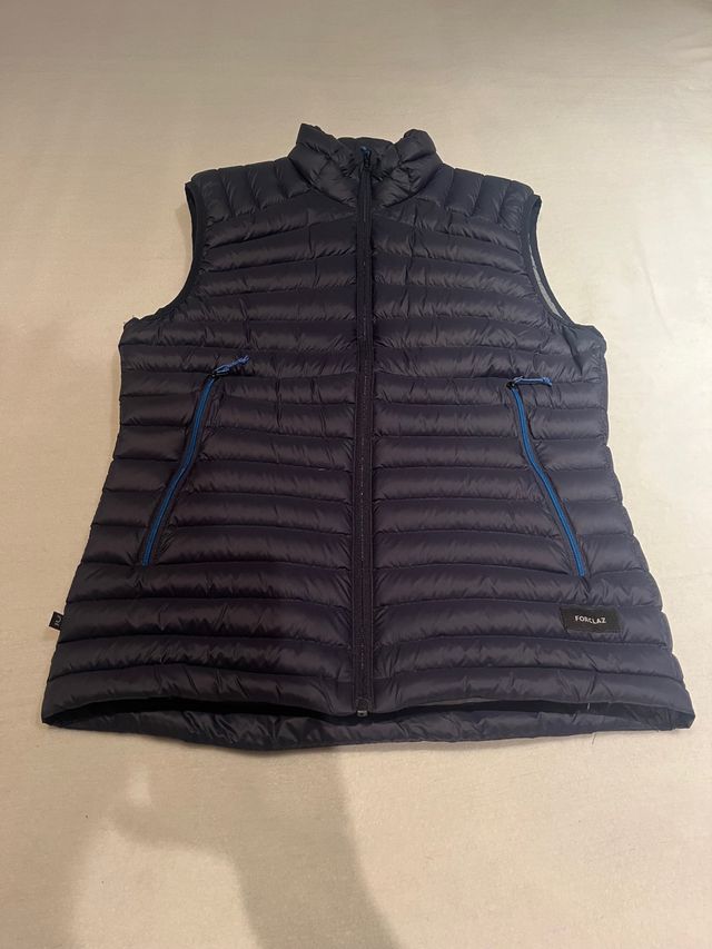 Chaleco de plumon decathlon talla S