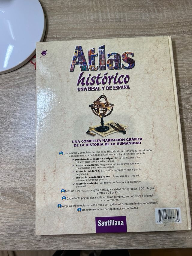 ATLAS HISTORICO UNIVERSAL Y DE ESPAÑA