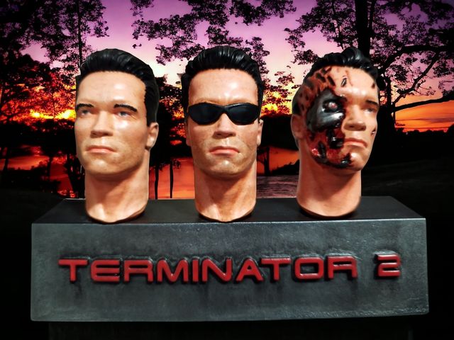 Figura en resina de Terminator 2