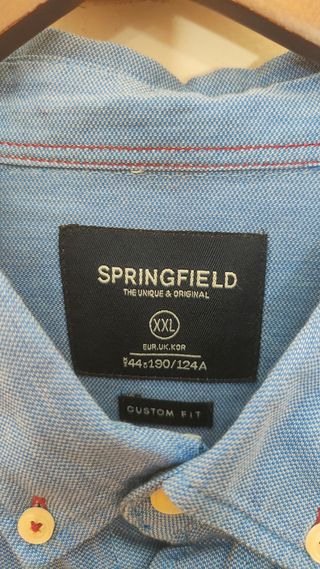 Camisa Springfield con coderas