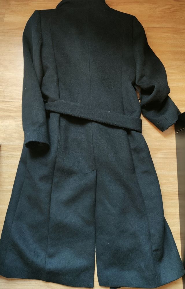 Abrigo largo de Mango suit negro