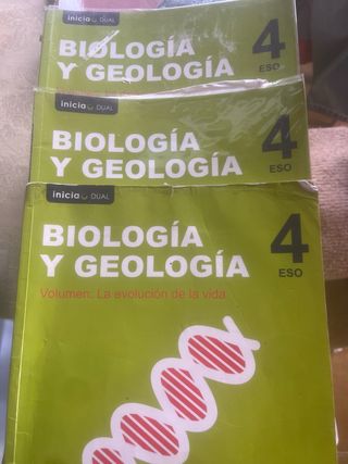 Inicia Biología y Geología 4.º ESO. Libro del alum