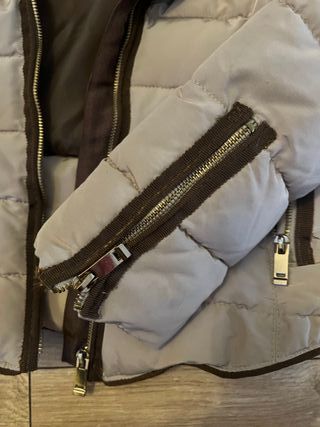Cazadora corta y entallada Zara talla S