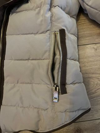 Cazadora corta y entallada Zara talla S