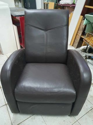 Butaca Sofa Relax reclinable, Cuero