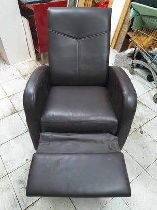 Butaca Sofa Relax reclinable, Cuero