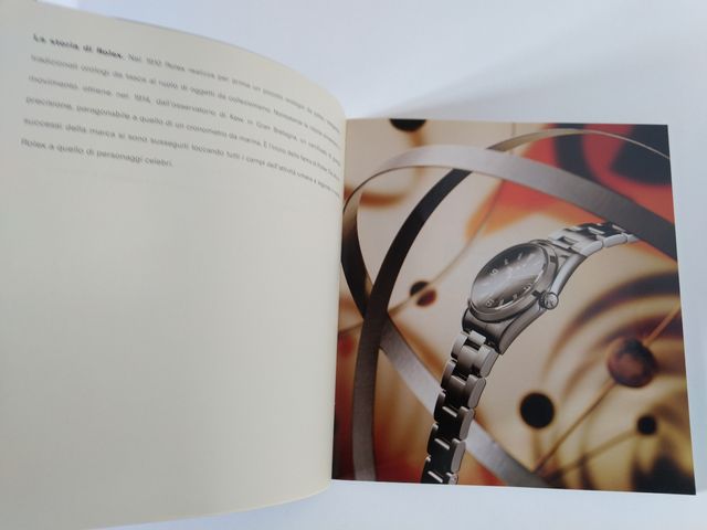CATALOGO ROLEX OYSTER ANNO 1999-ITALIANO - 64 pag